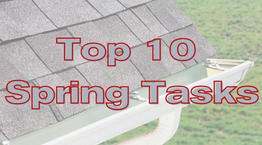 top 10 spring maintenance items to perform
